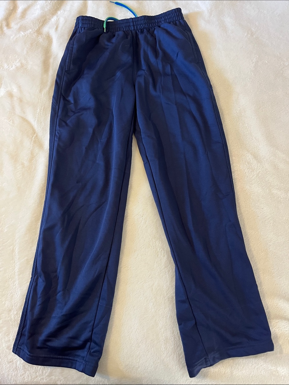 tek gear Boys XL (18/20) Navy Jogger-Style Sweatpants
